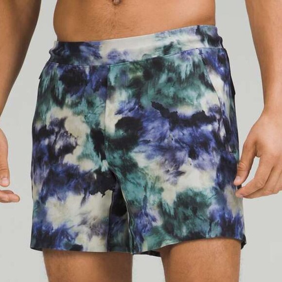 Lululemon Men's Balancer Short 6" *Everlux - L Meteor Wash Print Multi - Picture 1 of 6